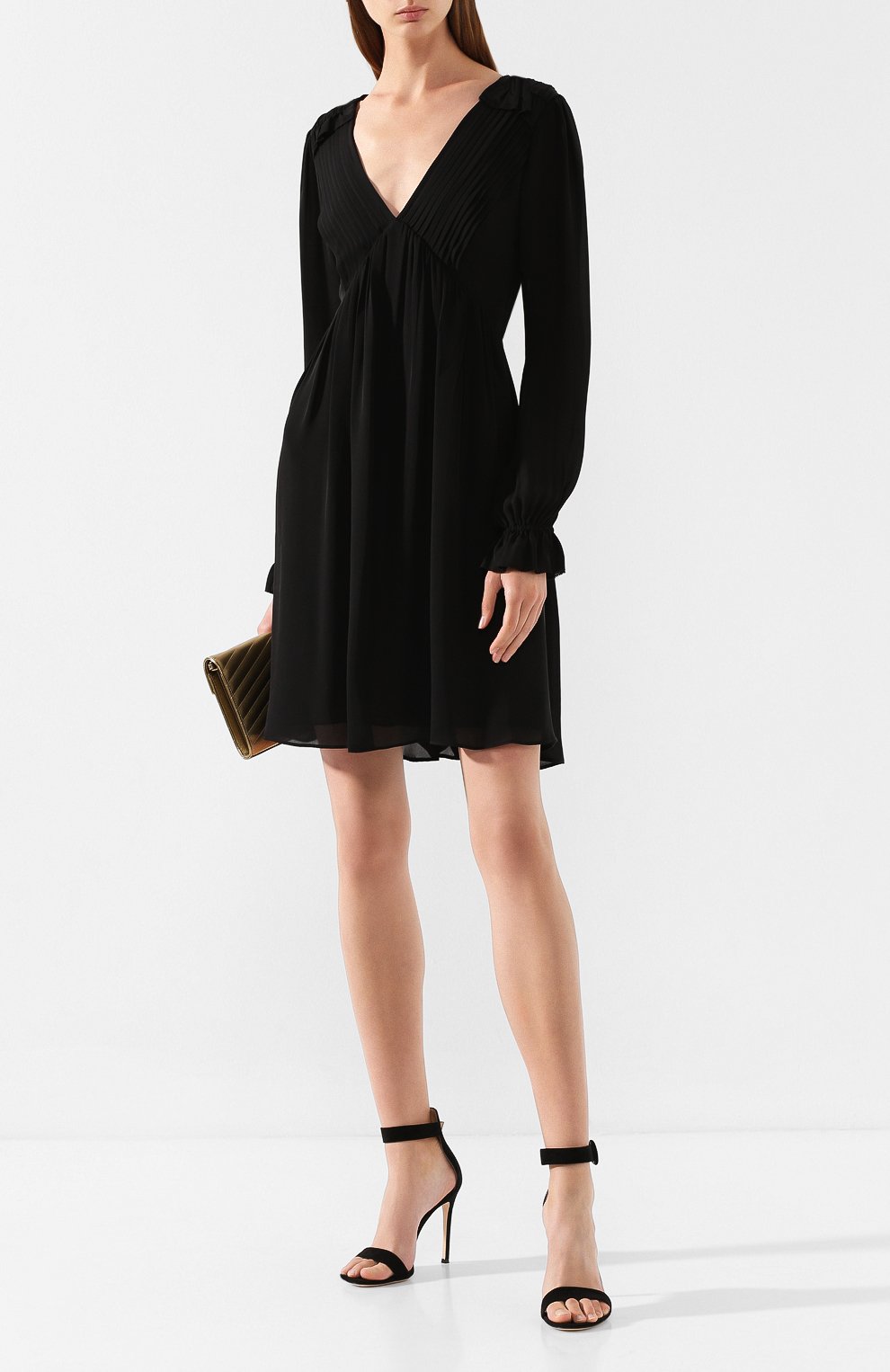 Шелковое платье MICHAEL MICHAEL KORS, арт. MU98Z07B06, фото 2