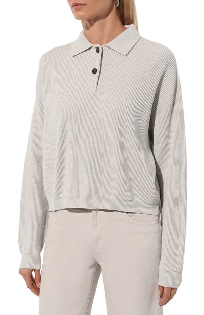 Хлопковое поло BRUNELLO CUCINELLI, арт. M19194705P, фото 3