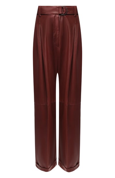 Кожаные брюки с отворотами BRUNELLO CUCINELLI, арт. M0GINP6748, фото 1