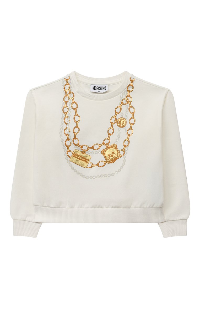 Укороченный свитшот MOSCHINO, арт. HDF03X/LDA16/4A-8A, фото 1