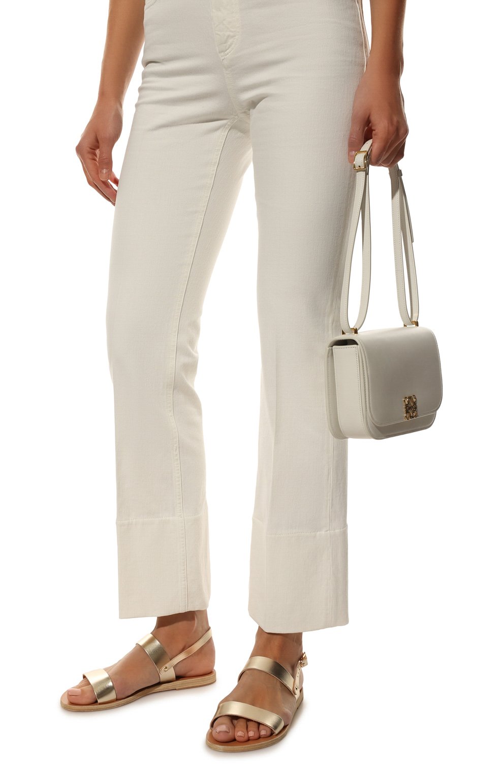 Кожаные сандалии ANCIENT GREEK SANDALS, арт. CLI0/PLATINUM, фото 3