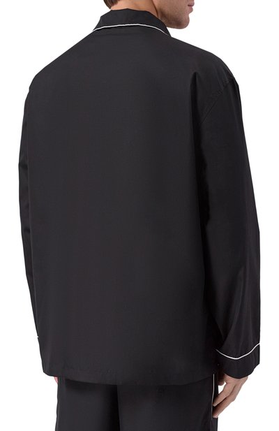 Хлопковая сорочка KITON, арт. UNWM011K0244H02, фото 4