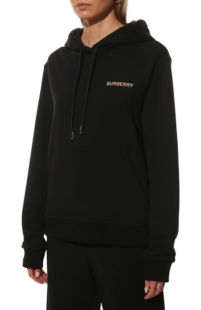 Хлопковое худи BURBERRY, арт. 8049459, фото 3