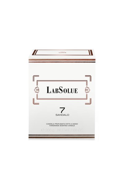 Свеча 7 sandalo (200g) LABSOLUE, арт. 8011530971021, фото 2