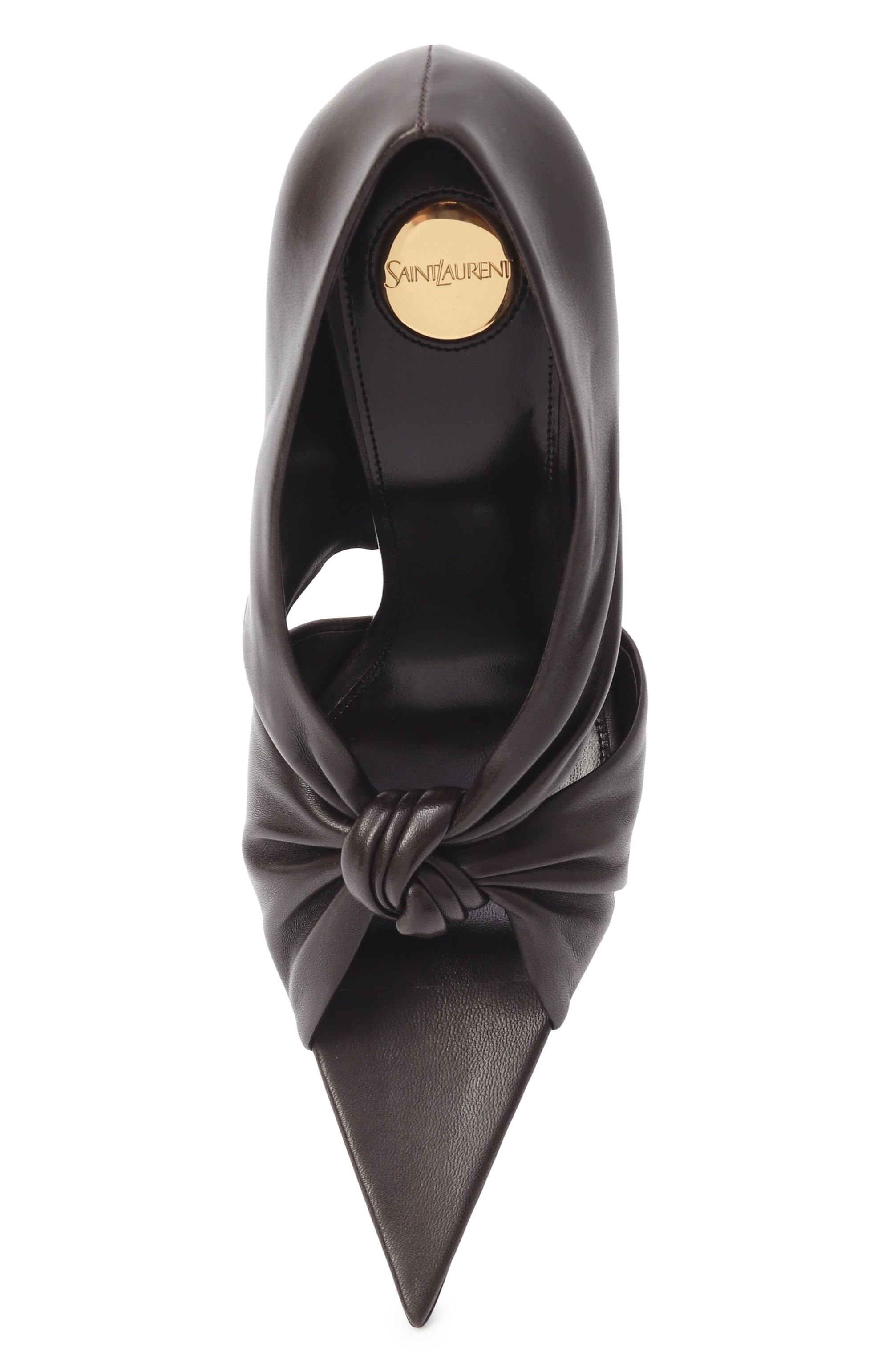 Кожаные туфли malika 110 SAINT LAURENT, арт. 827671/AADF0, фото 6