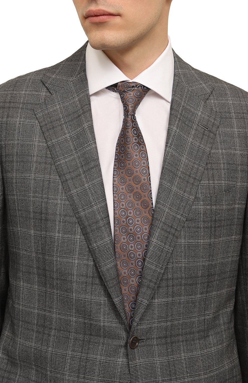 Шелковый галстук CANALI, арт. 18/HJ03734, фото 2