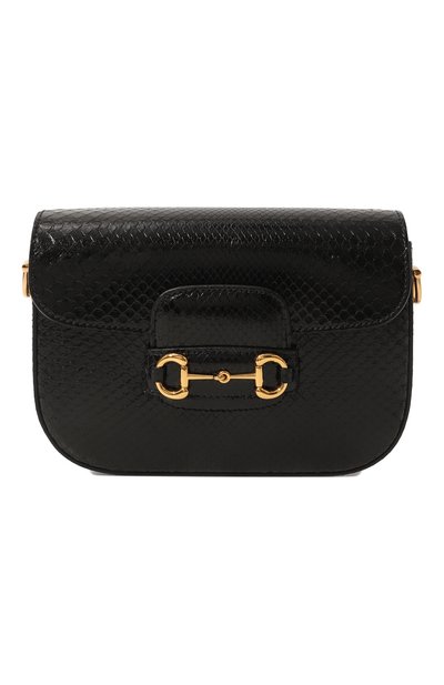 Сумка horsebit 1955 из кожи питона GUCCI, арт. 658574 L2DRG, фото 1