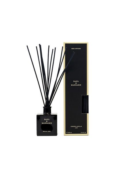 Диффузор с палочками basil &amp; mandarin (100ml) CERERIA MOLLA 1899, арт. 8424405013182