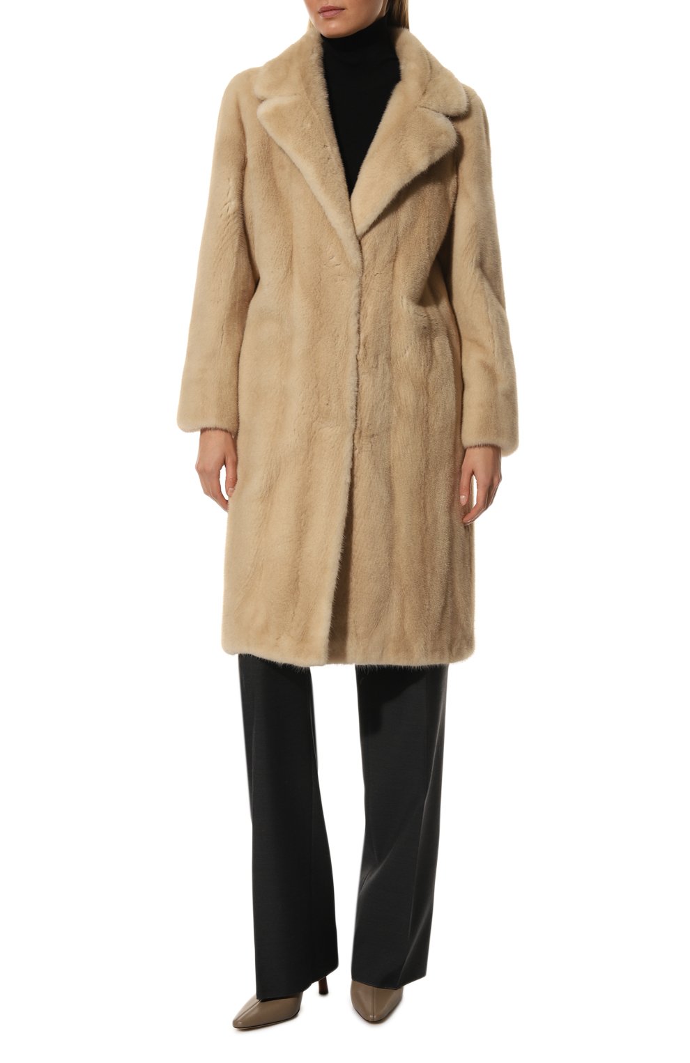 Шуба из меха норки GIULIA GURMAN, арт. 20542105, фото 3