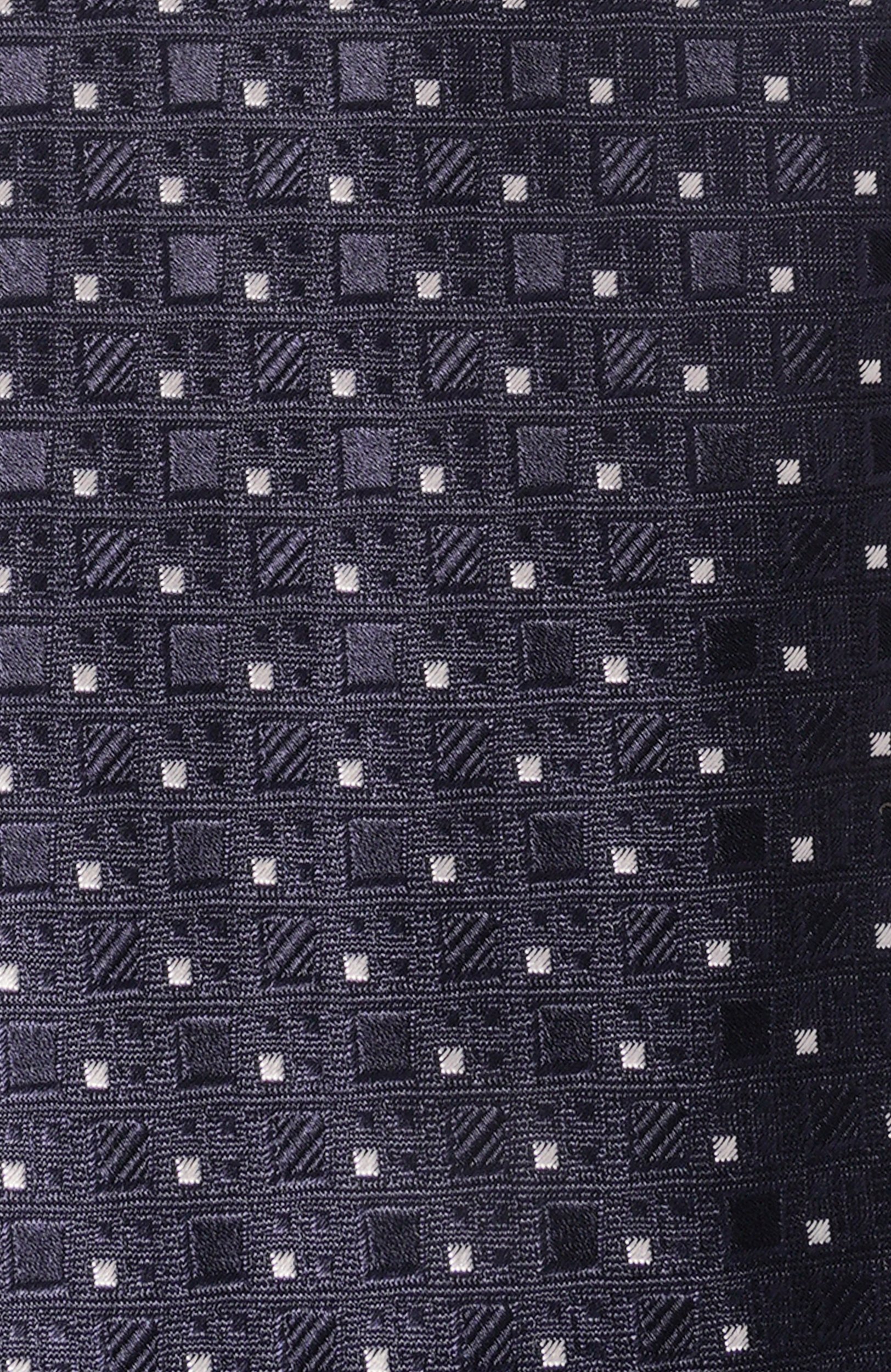 Шелковый галстук CANALI темно-синего цвета по цене 21450 руб., арт. 18/HJ04737, фото 4 Шелковый галстук CANALI, арт. 18/HJ04737, фото 4