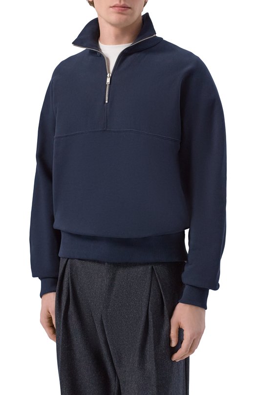 Хлопковый анорак Jil Sander J61GU0003/J20128 Синий  J61GU0003/J20128 Фото 3