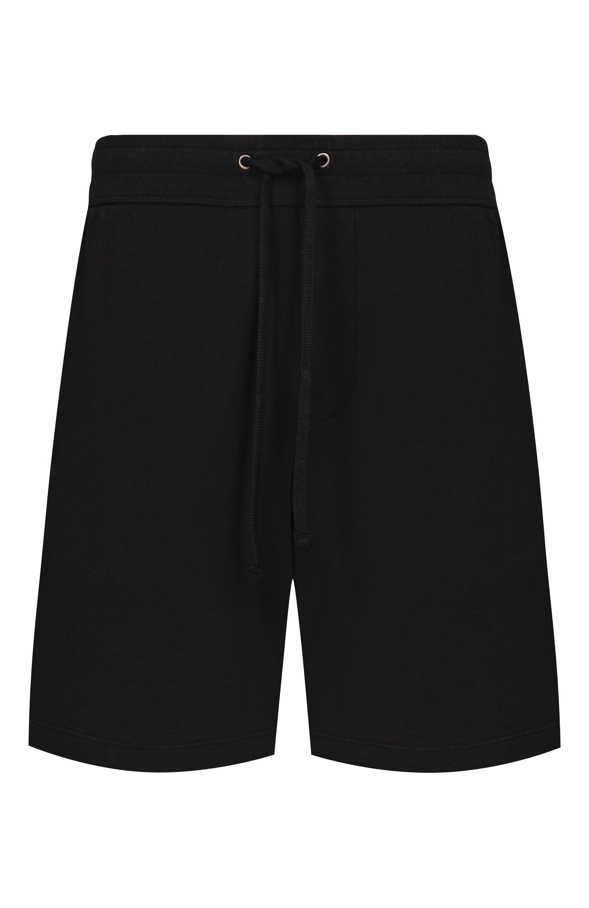 Хлопковые шорты JAMES PERSE черного цвета по цене 30850 руб., арт. MXA4192, фото 1 Хлопковые шорты JAMES PERSE, арт. MXA4192, фото 1