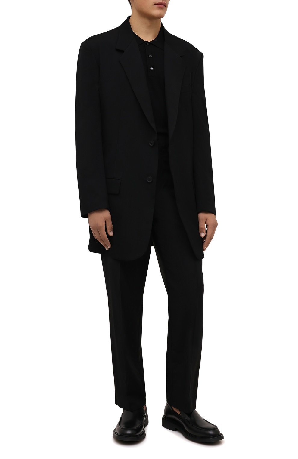 Шерстяной пиджак YOHJI YAMAMOTO, арт. HX-J20-100, фото 2