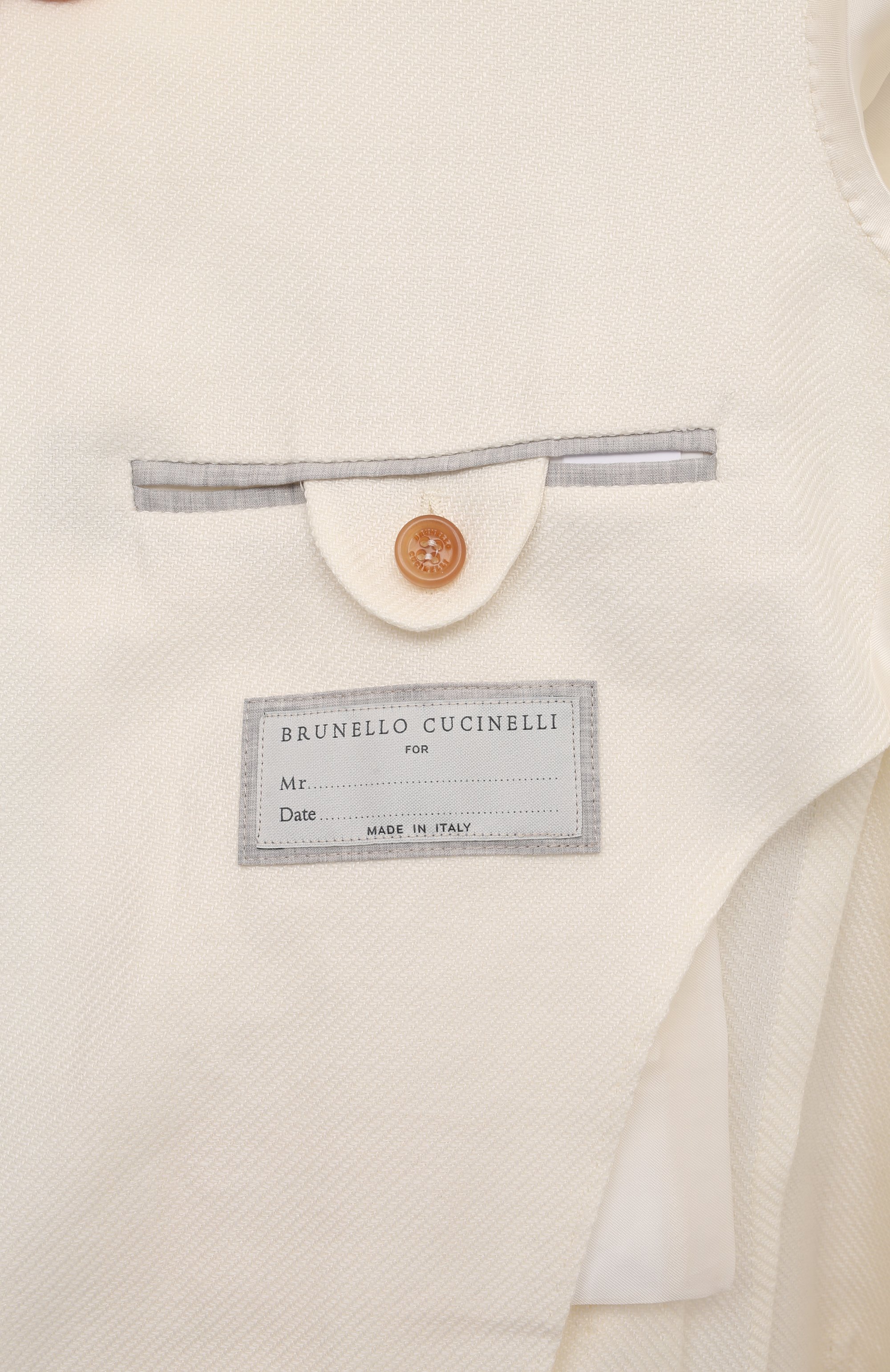 Костюм изо льна и шерсти BRUNELLO CUCINELLI, арт. MW482EDNS, фото 9