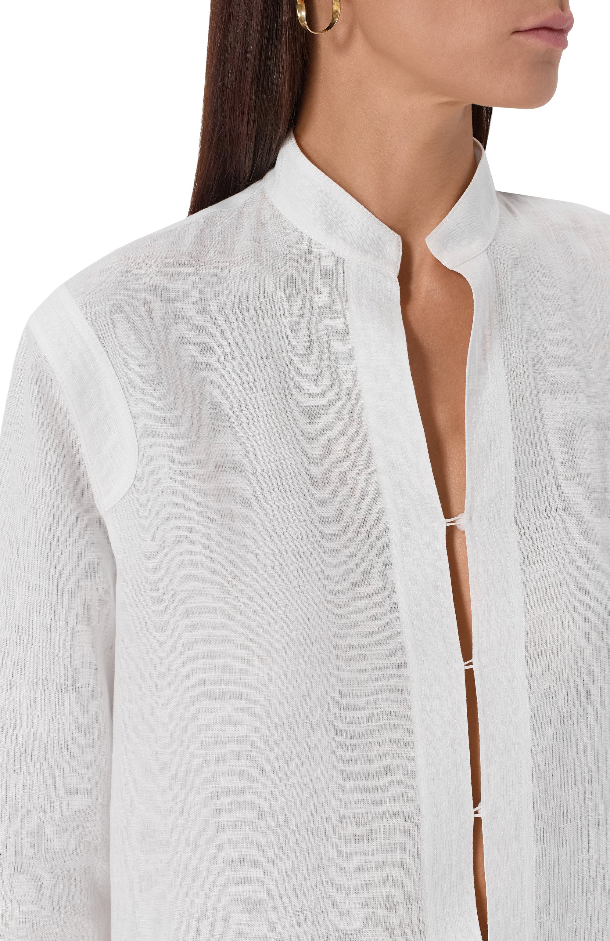 Льняная туника EDOMO, арт. B003008SS25, фото 5