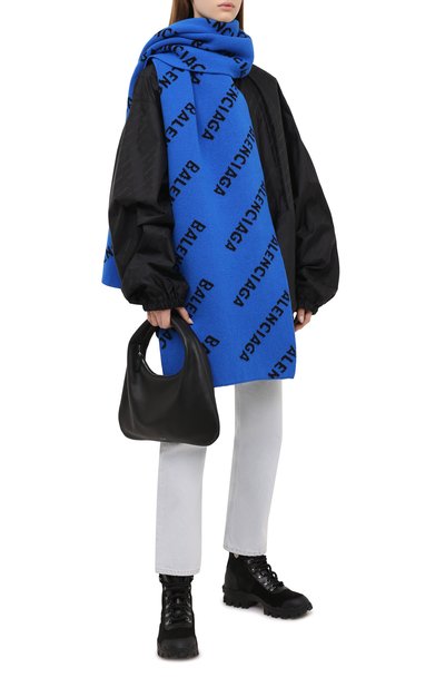 Шерстяной шарф BALENCIAGA, арт. 659680/T1567, фото 2