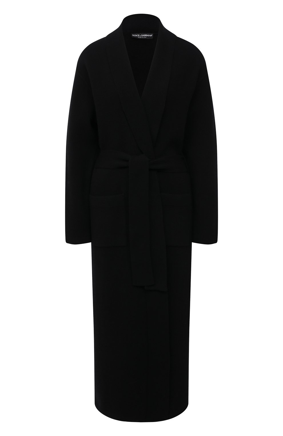 Кашемировый кардиган DOLCE & GABBANA черного цвета по цене 357500 руб., арт. FX830T/JAW09, фото 1 Кашемировый кардиган DOLCE & GABBANA, арт. FX830T/JAW09, фото 1