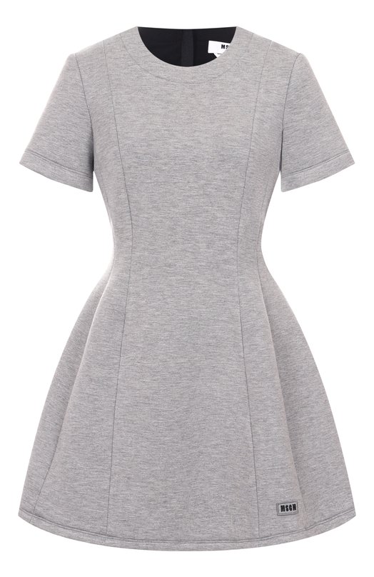 Платье из вискозы MSGM 3941MDA23/257612 Серый 3941MDA23/257612