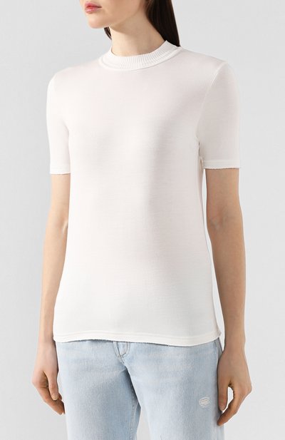 Футболка RAG AND BONE белого цвета по цене 13900 руб., арт. WCC19HT002UQ02, фото 3 Футболка RAG AND BONE, арт. WCC19HT002UQ02, фото 3