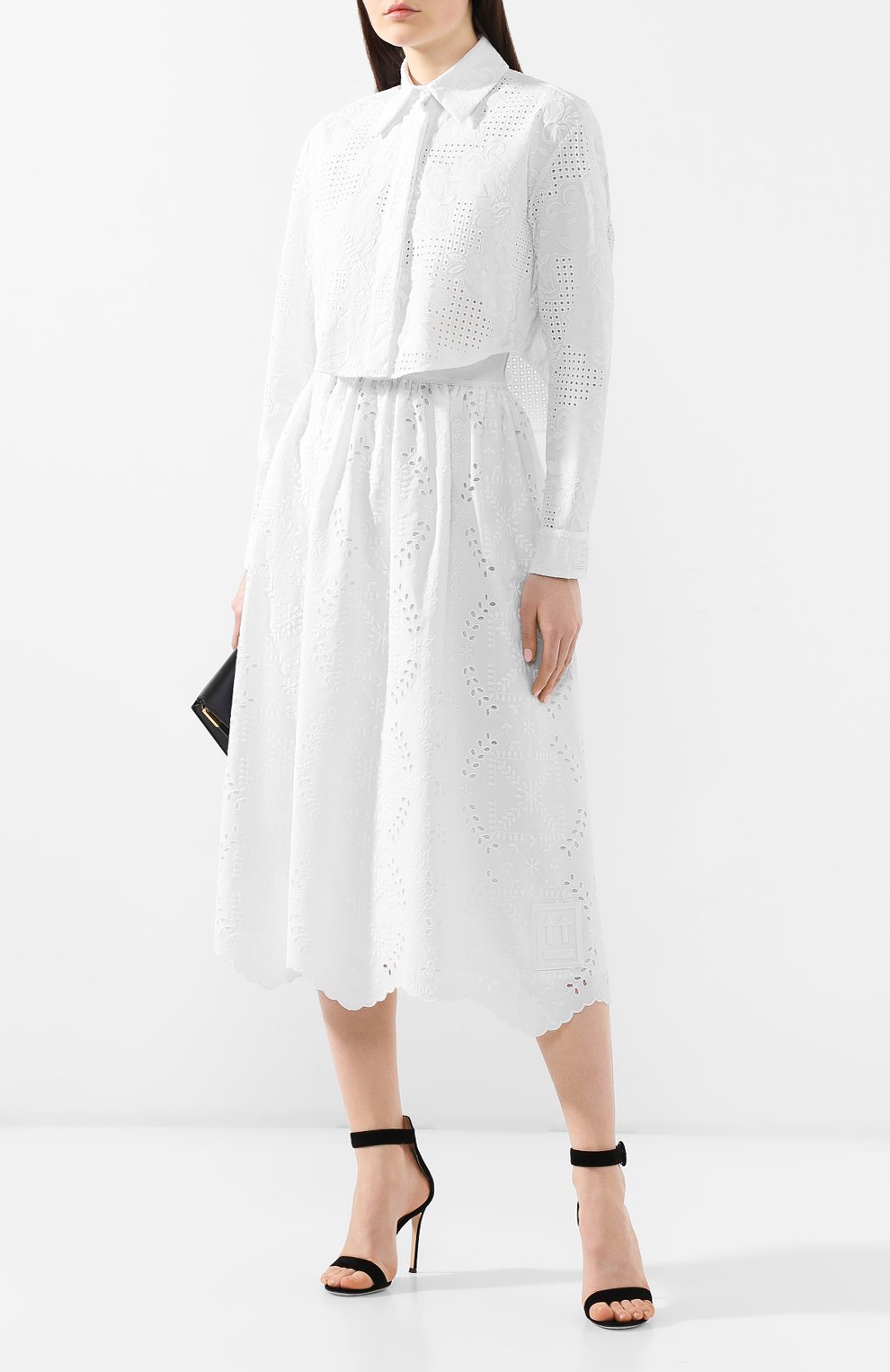 Юбка-миди OFF-WHITE, арт. 0WCC072S19D730440100, фото 2