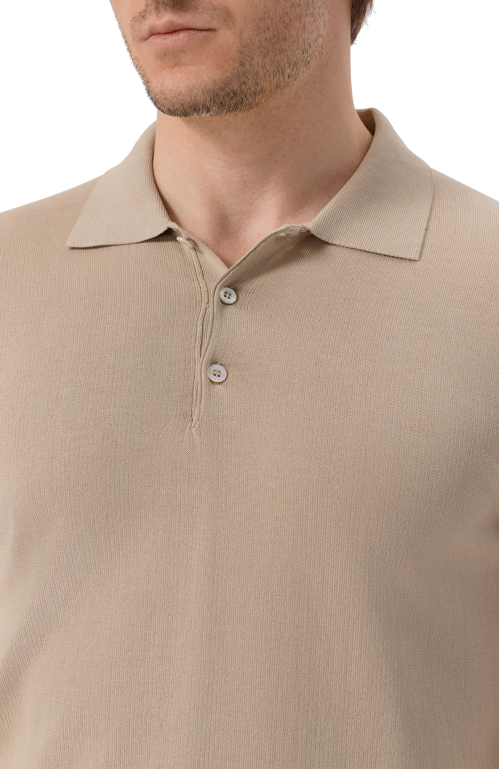 Хлопковое поло CANALI, арт. C0017/MK02459, фото 5