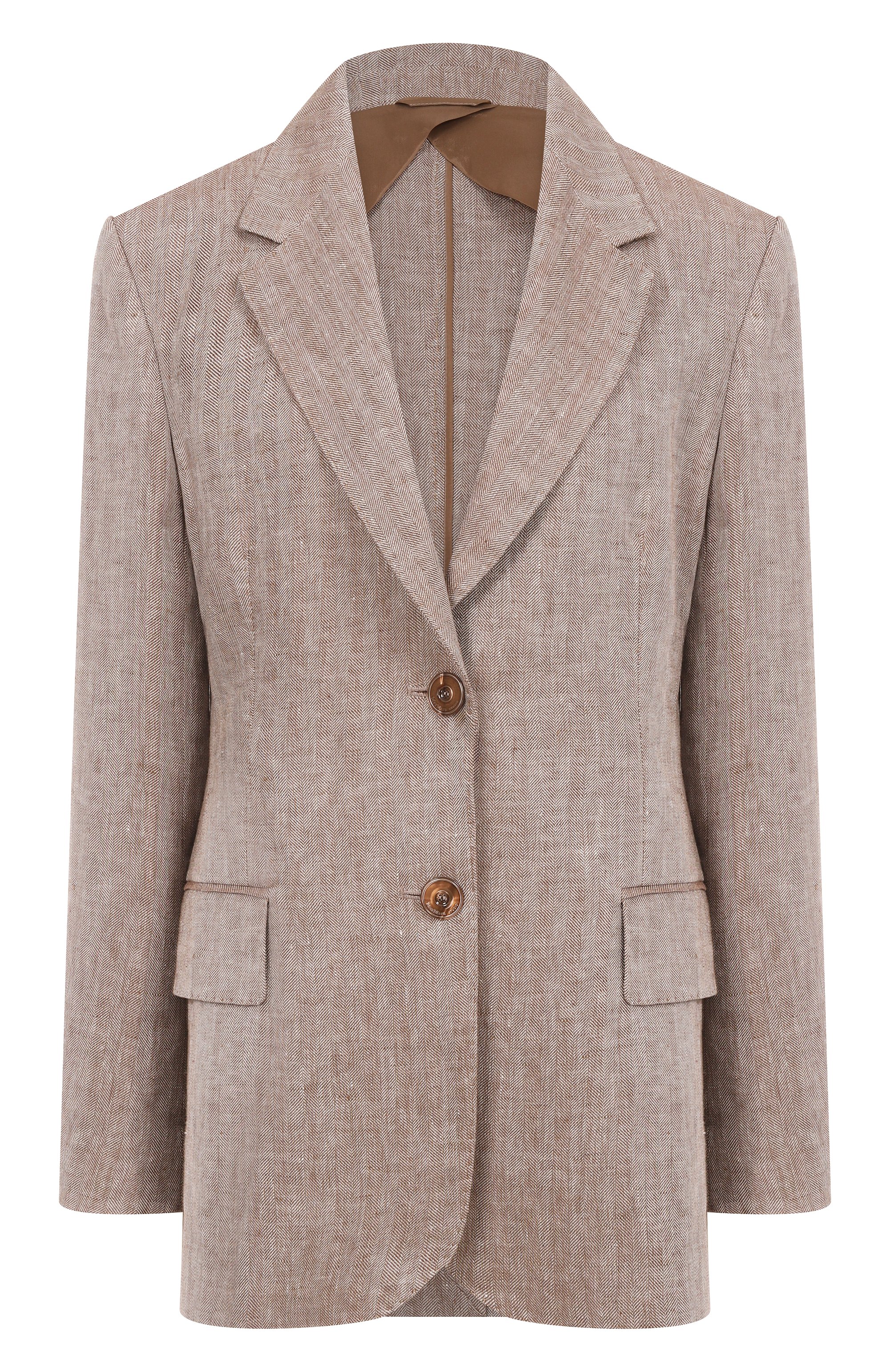 Льняной жакет MAX MARA STUDIO, арт. TES0, фото 1