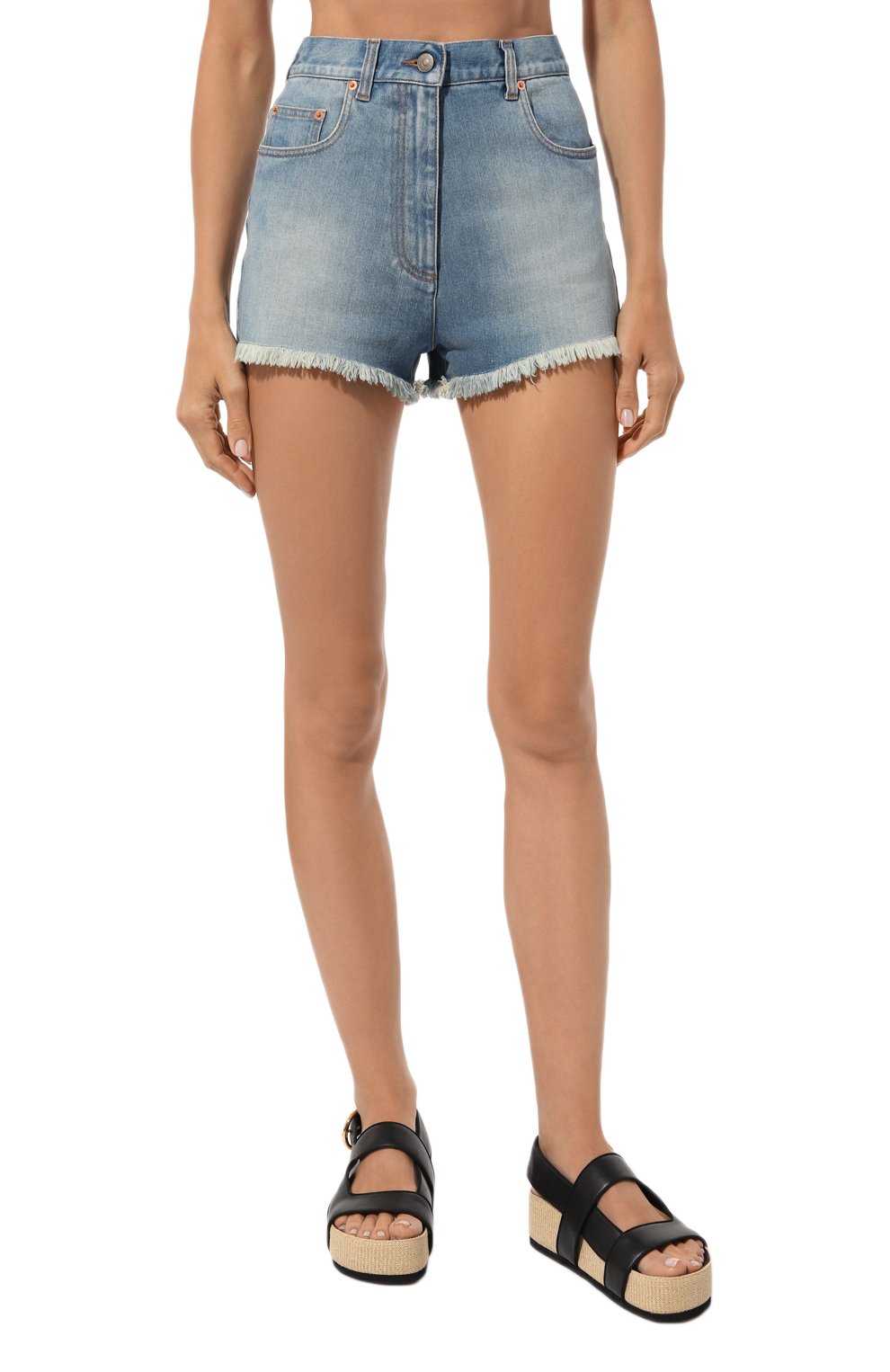 Джинсовые шорты GUCCI, арт. 502779 XDBAC, фото 3