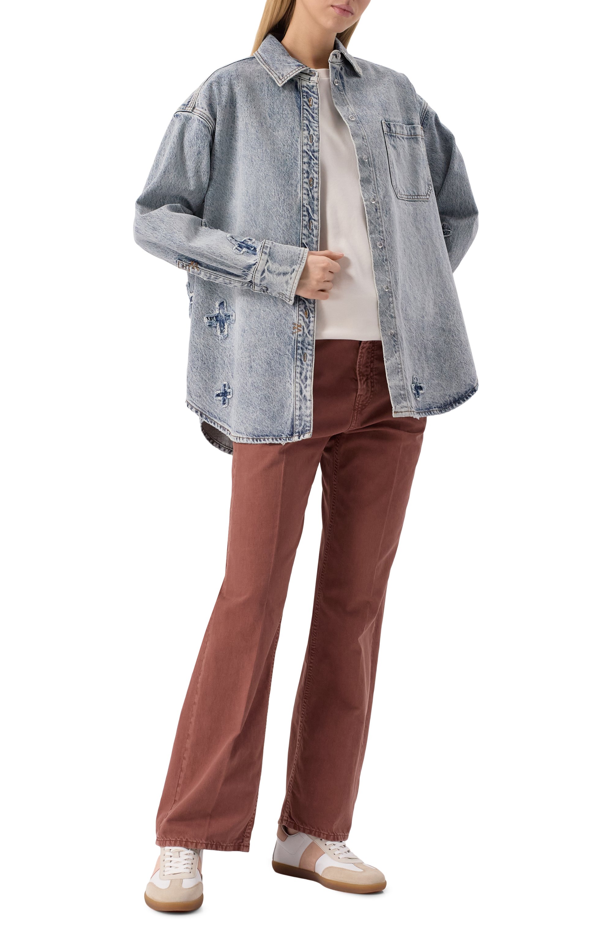 Джинсовая рубашка KSUBI, арт. WPS25SH002, фото 2