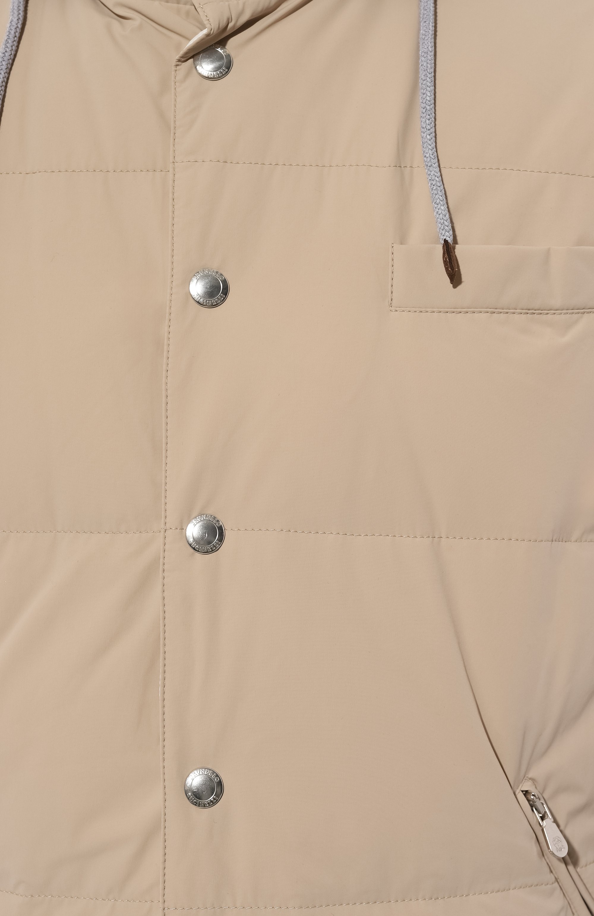 Пуховый жилет BRUNELLO CUCINELLI, арт. MM4031716, фото 5