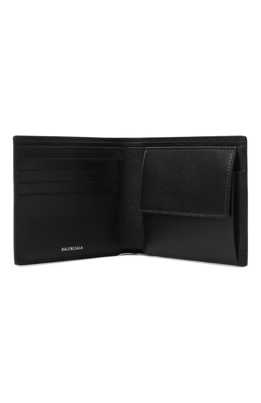 Кожаное портмоне Balenciaga 811910/2ABV0 Чёрный  811910/2ABV0 Фото 3