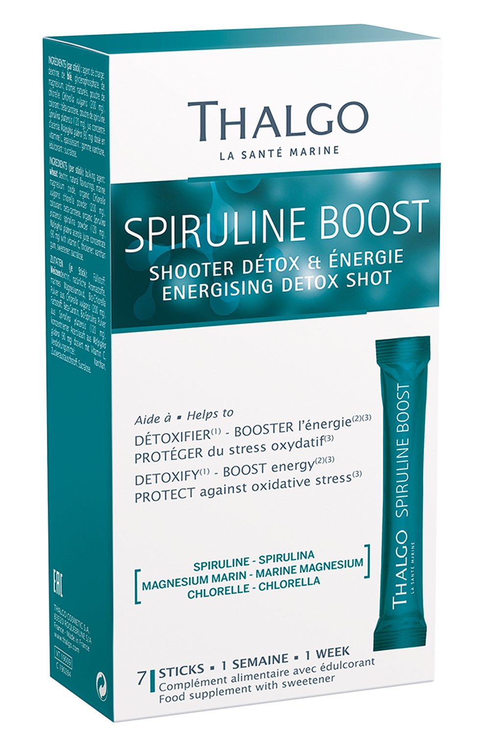 Бад энергизирующий детокс-бустер со спирулиной (7шт) THALGO, арт. VT19009, фото 2