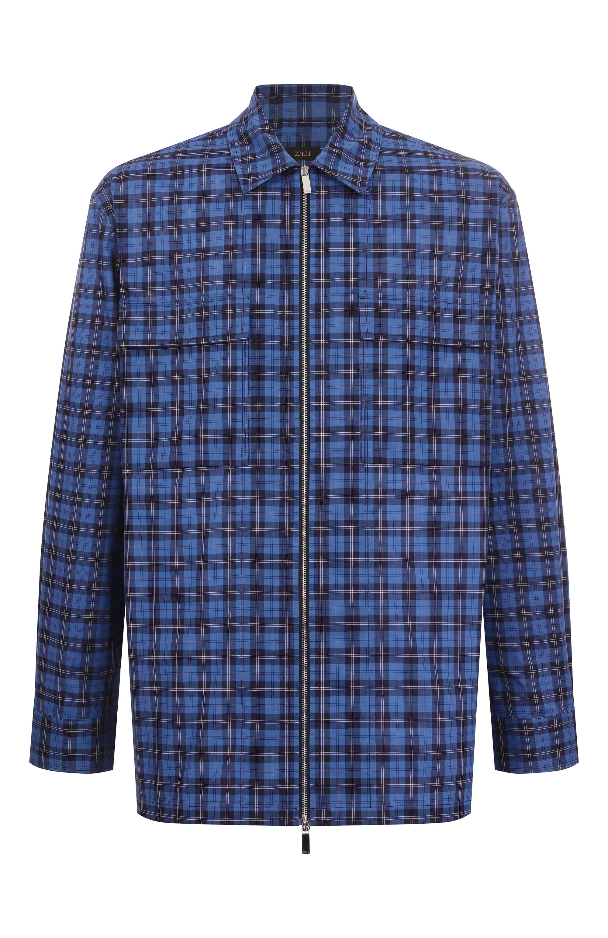 Хлопковая рубашка ZILLI, арт. SP0X01M010012133Q, фото 1