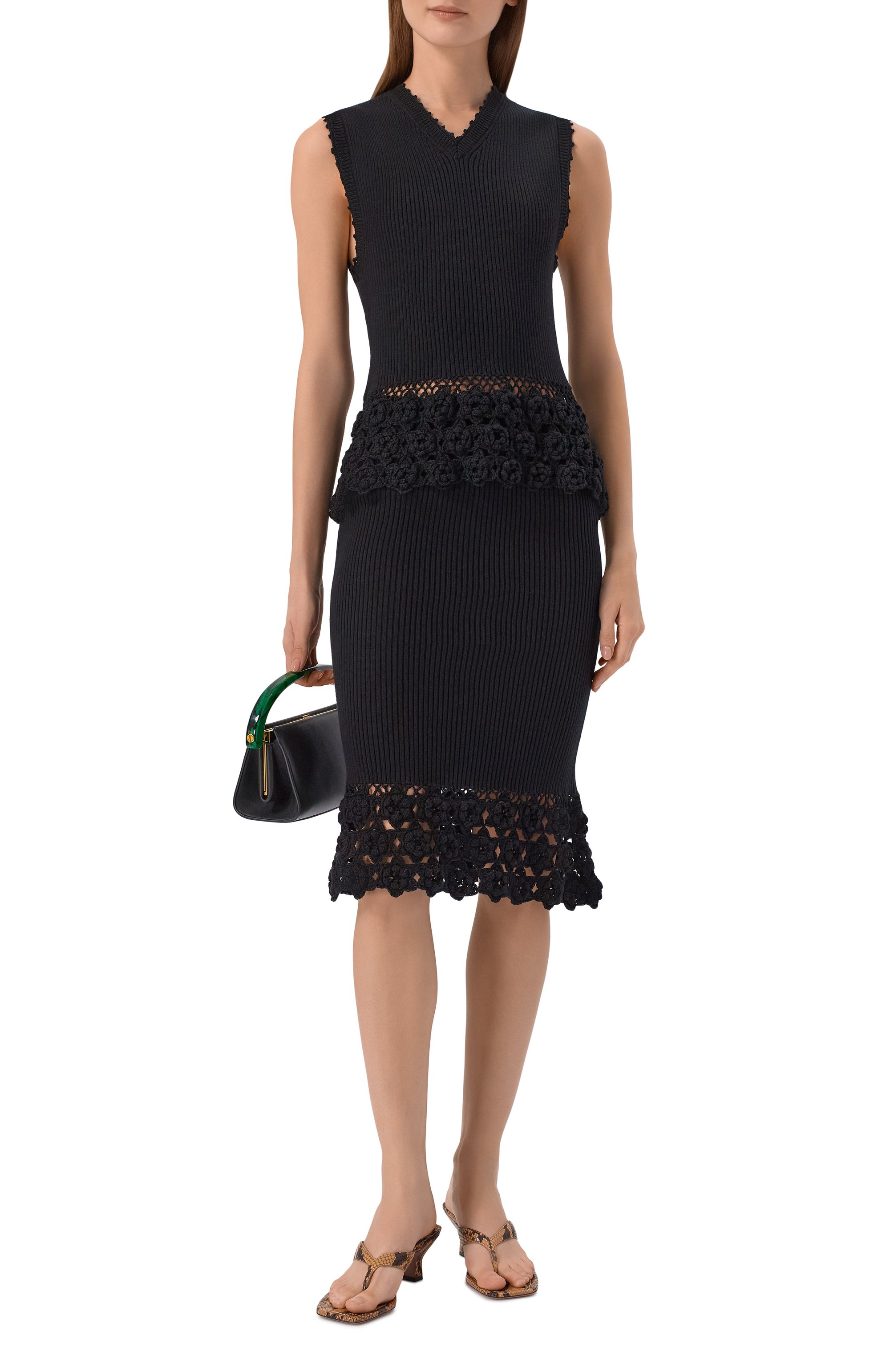 Хлопковый жилет GANNI, арт. A1070251, фото 2