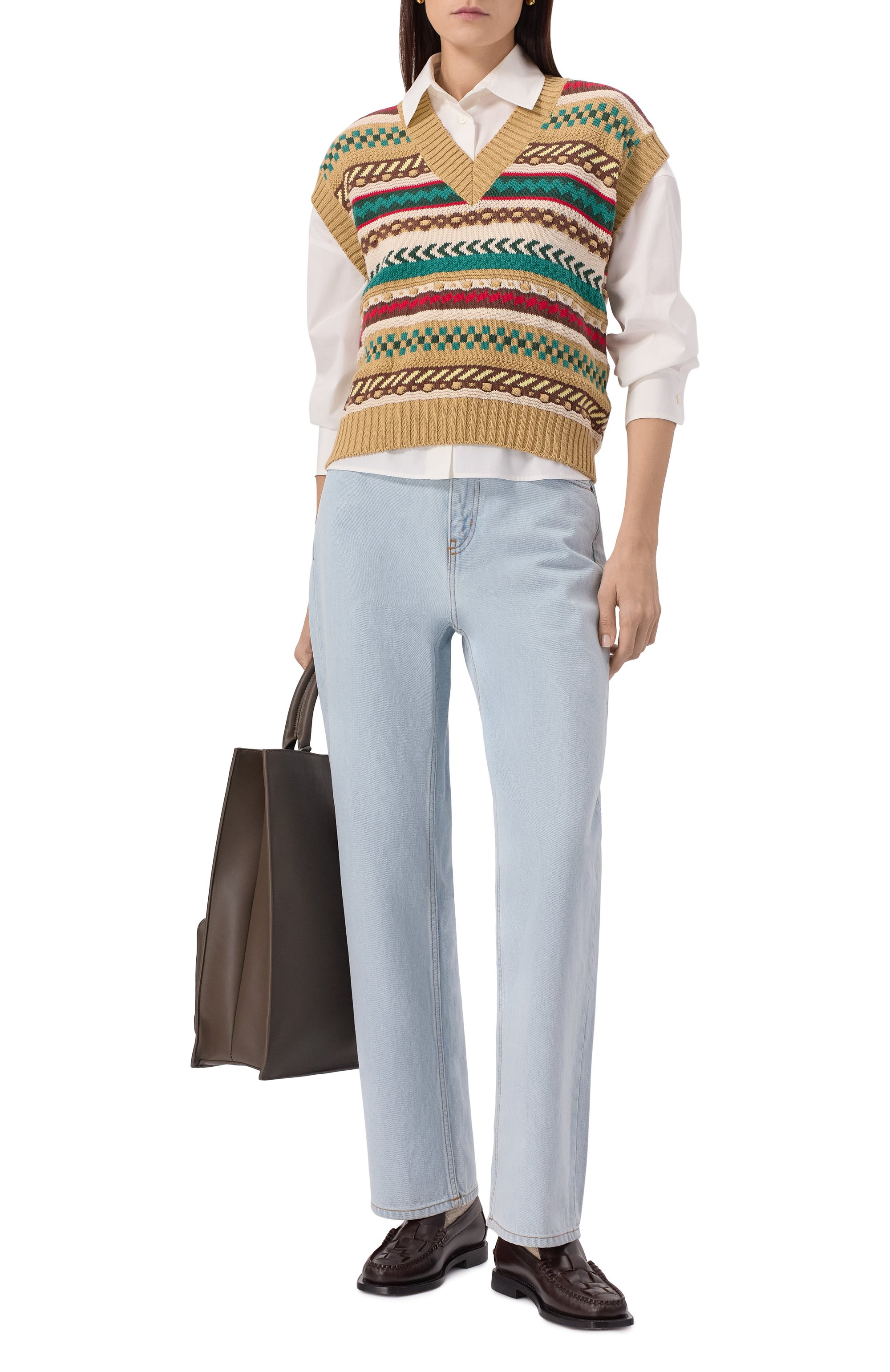 Хлопковый жилет WEEKEND MAX MARA, арт. VICIN0, фото 2