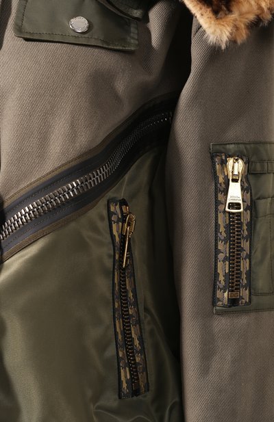 Бомбер с капюшоном DOLCE & GABBANA, арт. F9E48T/HUMA6, фото 5