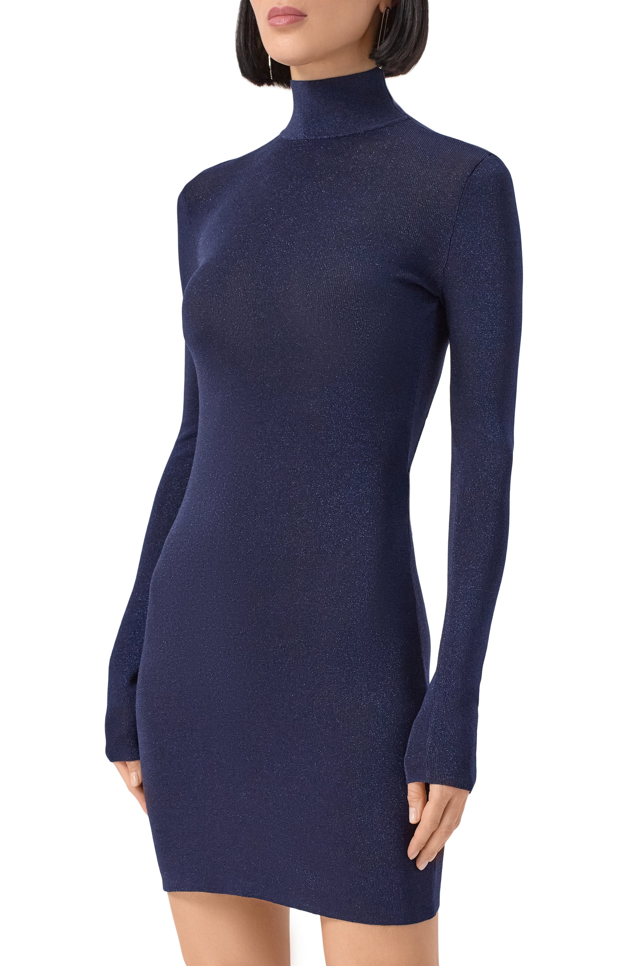 Платье из вискозы SELF-PORTRAIT, арт. PF25087SBL, фото 3