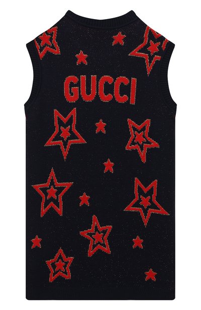 Шерстяное платье GUCCI, арт. 621856/XKBGX, фото 2