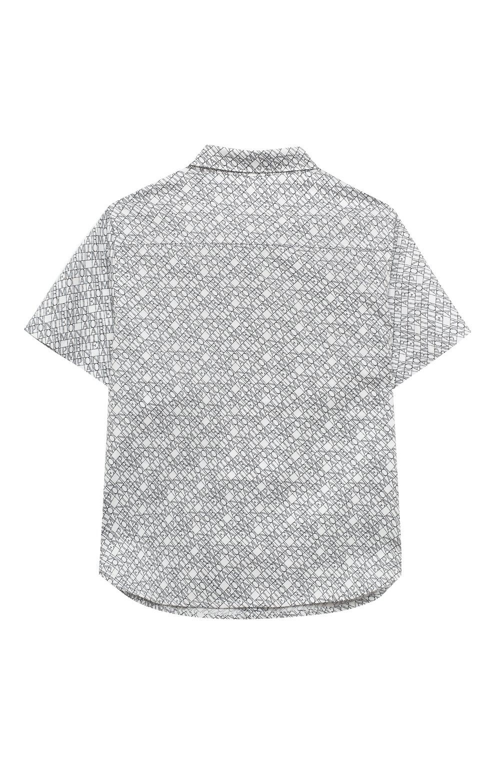 Хлопковая рубашка EMPORIO ARMANI серого цвета по цене 11300 руб., арт. 3K4CC4/1NXTZ, фото 2 Хлопковая рубашка EMPORIO ARMANI, арт. 3K4CC4/1NXTZ, фото 2