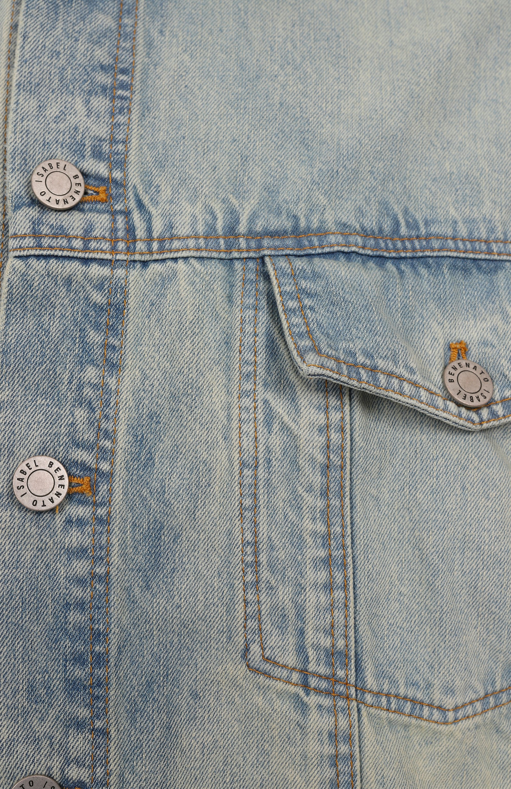Джинсовая куртка ISABEL BENENATO, арт. UW46DS25, фото 6
