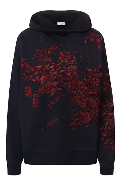 Женский хлопковое худи DRIES VAN NOTEN, арт. 192-31132-8621