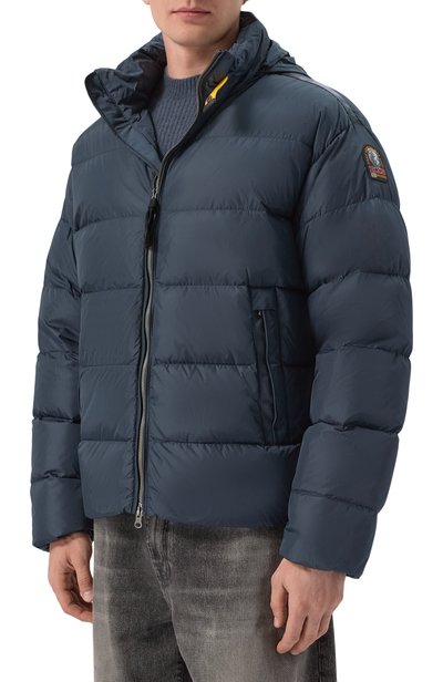 Пуховик PARAJUMPERS темно-синего цвета по цене 92400 руб., арт. 26WMPMPUTT01, фото 3 Пуховик PARAJUMPERS, арт. 26WMPMPUTT01, фото 3