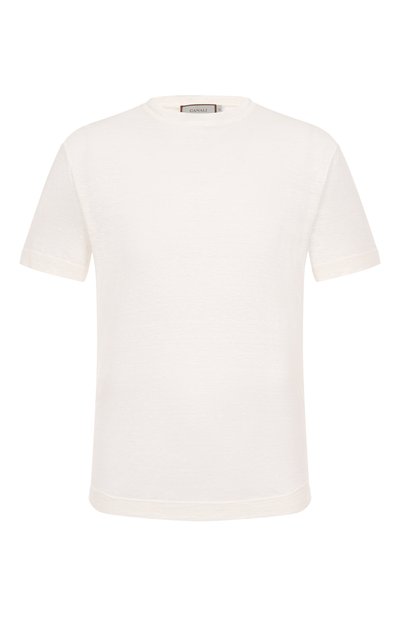 Мужская льняная футболка CANALI, арт. T0869/MJ02244