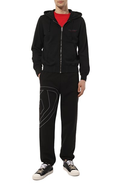 Хлопковые джоггеры DIESEL, арт. A09940/0GYCJ, фото 2