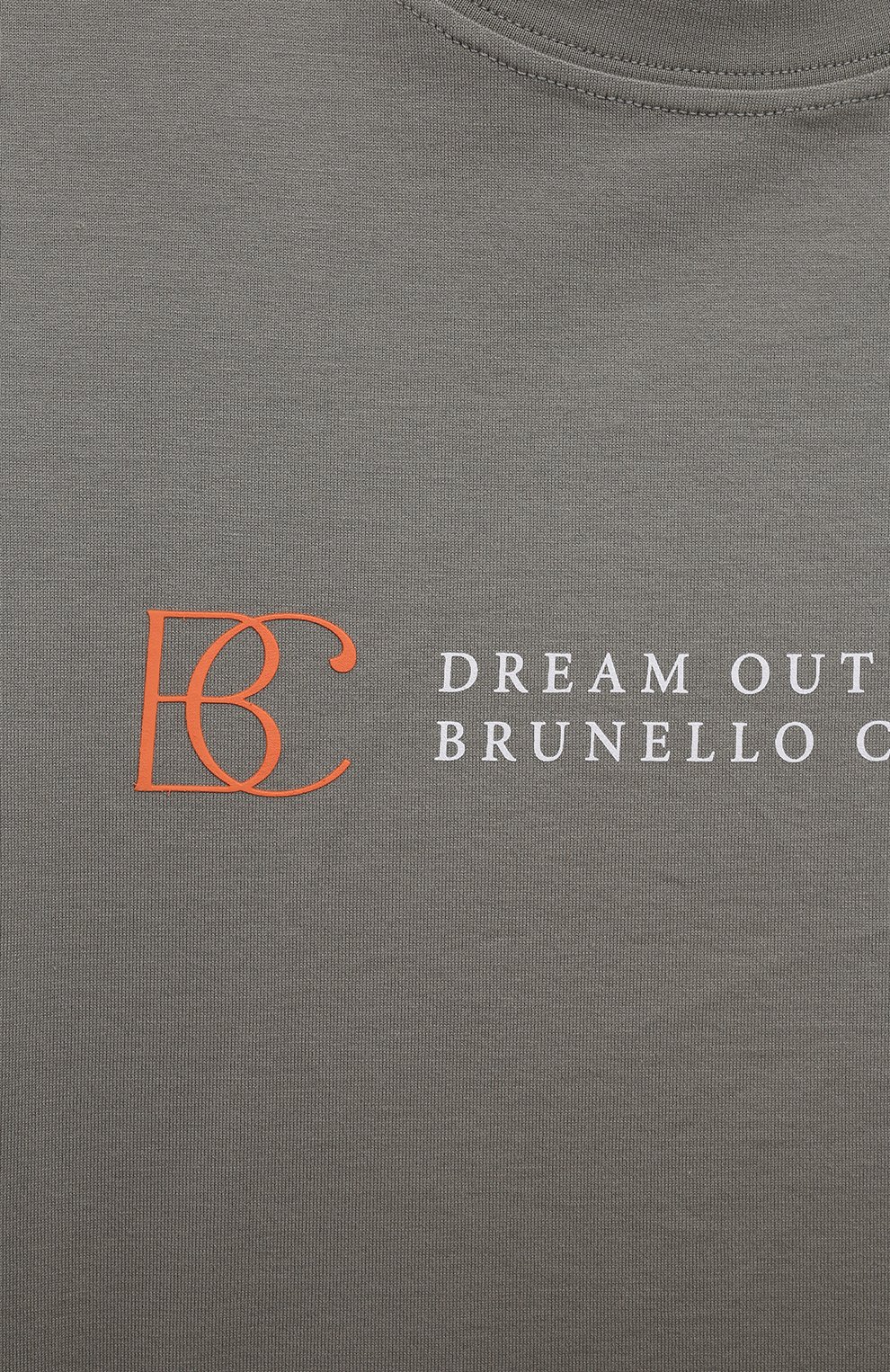 Хлопковая футболка BRUNELLO CUCINELLI, арт. B0T61T118A, фото 3