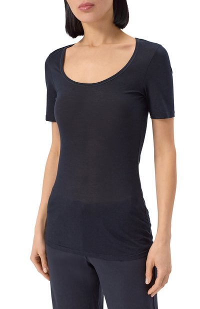 Хлопковая футболка HANRO, арт. 071827, фото 3