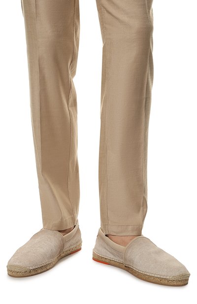 Кожаные эспадрильи SANTONI, арт. MGPG18051JU1MJETE19, фото 3