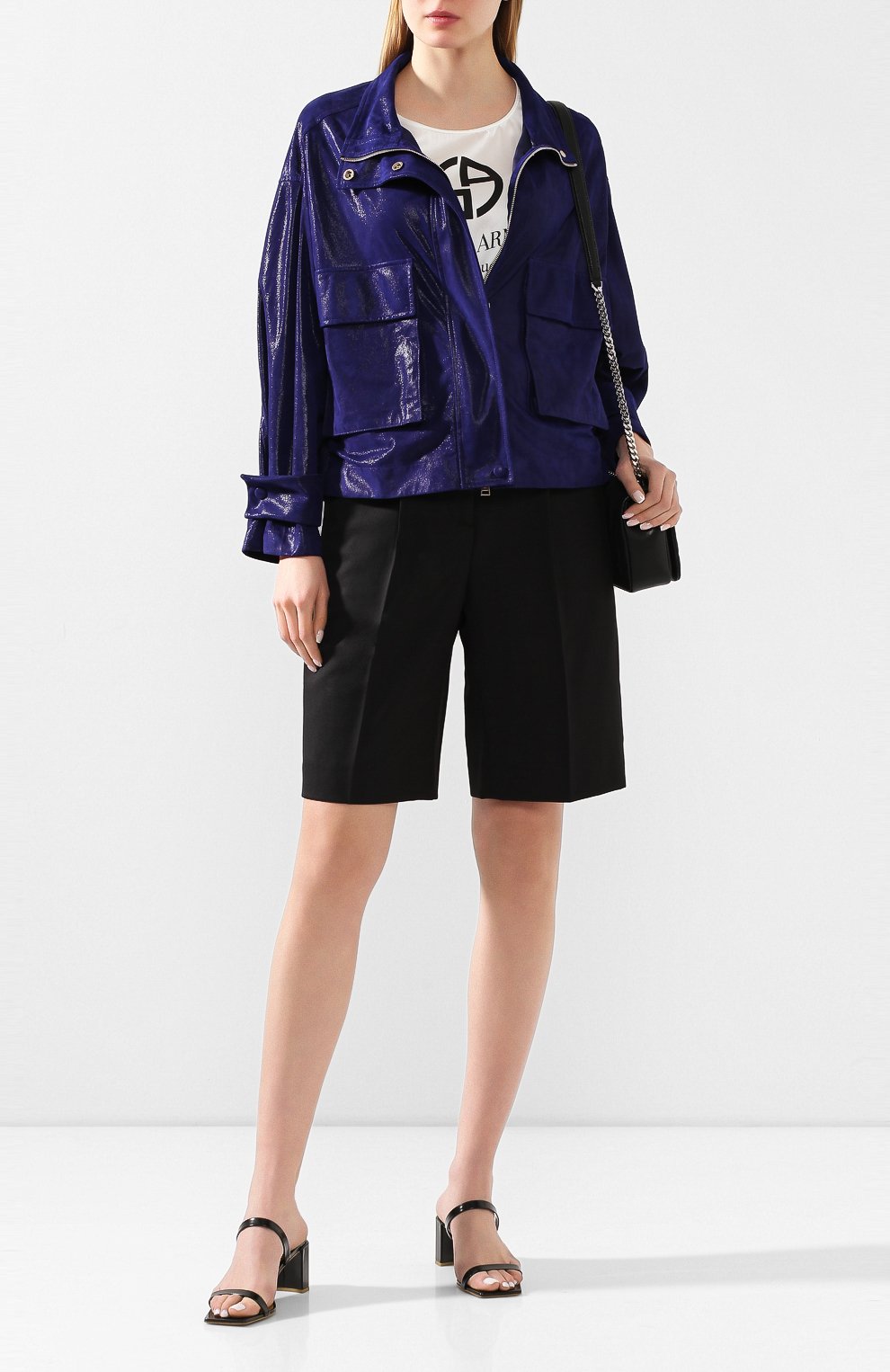 Кожаная куртка GIORGIO ARMANI, арт. 5AB06P/5AP16, фото 2