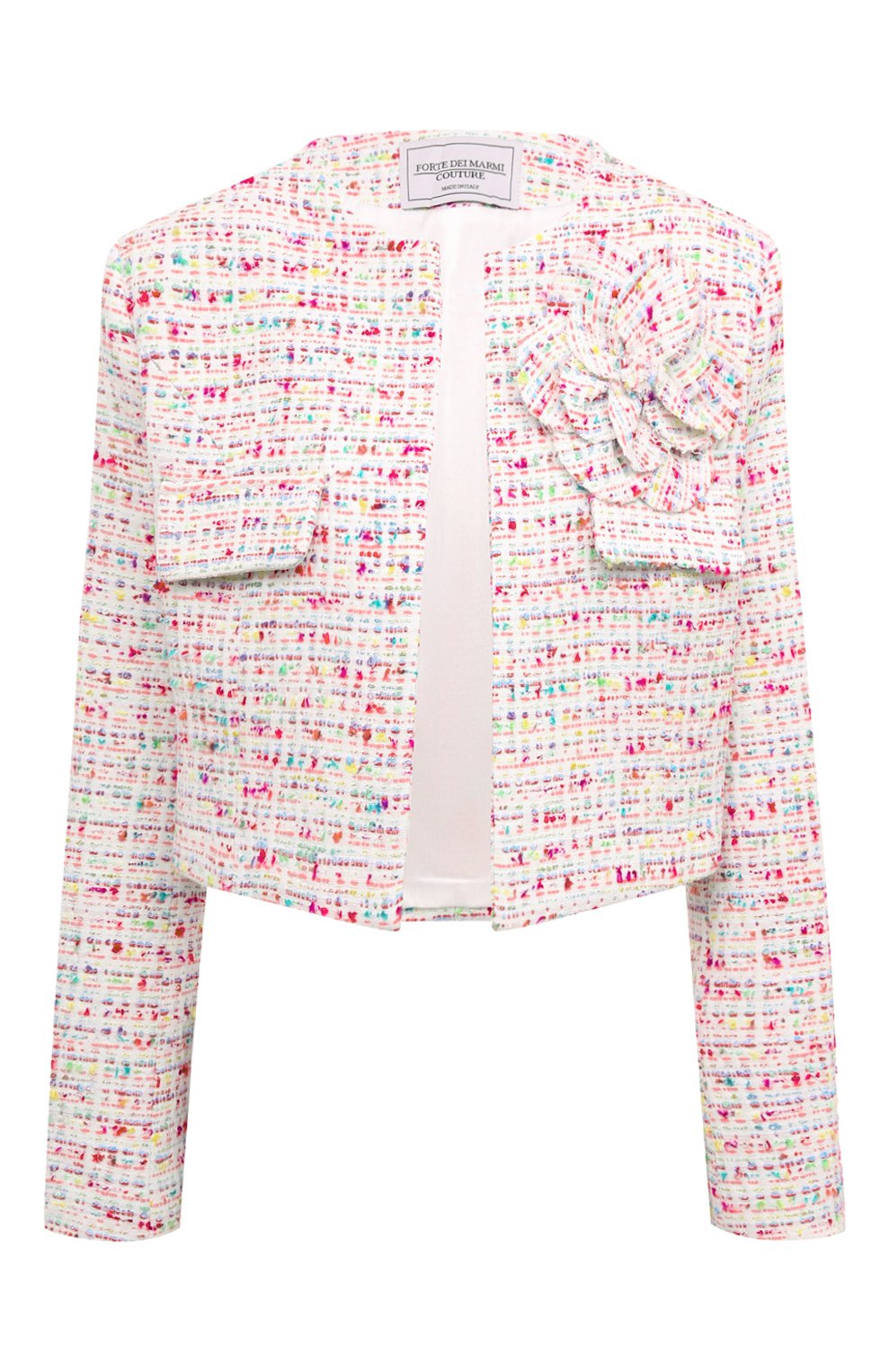 Жакет FORTE DEI MARMI COUTURE разноцветного цвета по цене 78400 руб., арт. 23SF6401, фото 1 Жакет FORTE DEI MARMI COUTURE, арт. 23SF6401, фото 1