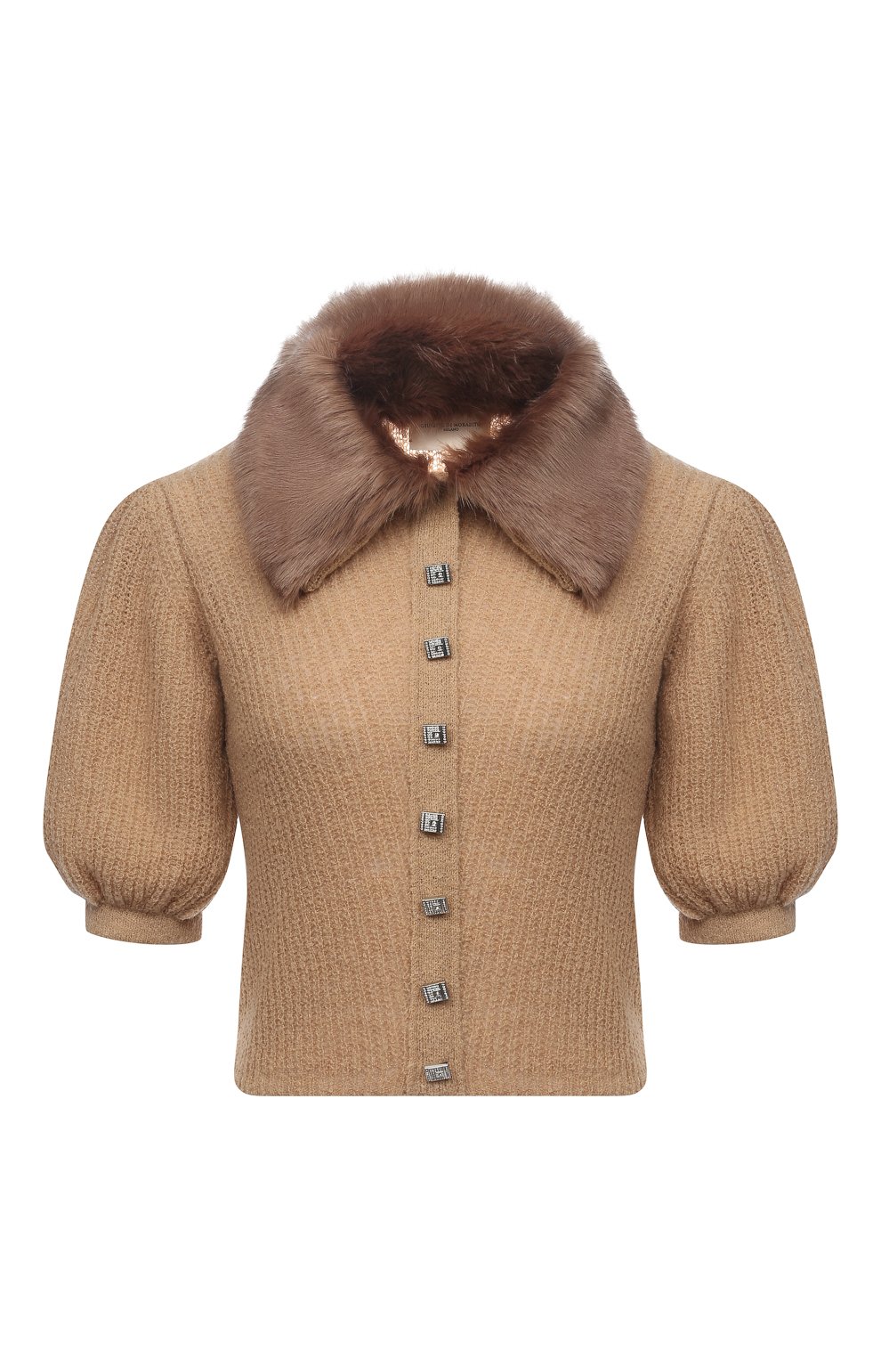 Кардиган GIUSEPPE DI MORABITO бежевого цвета по цене 31300 руб., арт. PF21099KN-144, фото 1 Кардиган GIUSEPPE DI MORABITO, арт. PF21099KN-144, фото 1