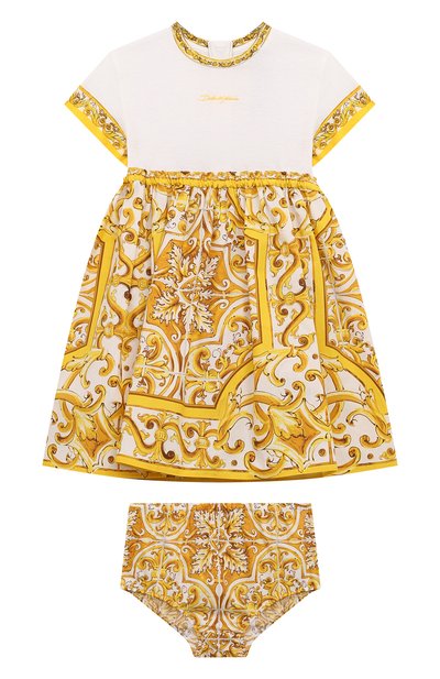 Комплект из платья и шорт DOLCE & GABBANA, арт. L2JDZ1/G7NUL